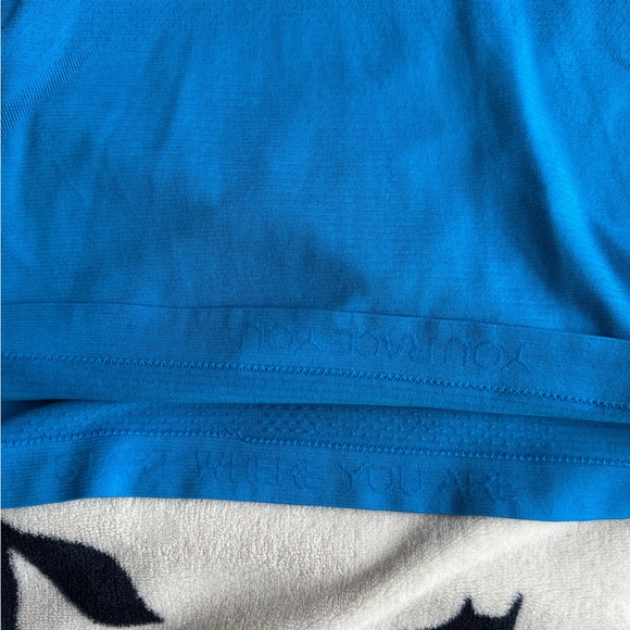 Lululemon Swiftly Tech Long Sleeve Shirt 2.0 *Race Length Size 10 Poolside - Picture 10 of 10